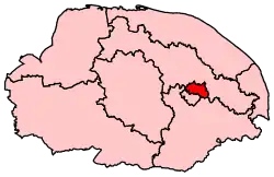 Carte de la circonscription