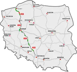 Image illustrative de l’article Voie rapide S11 (Pologne)