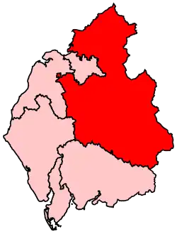 Carte de la circonscription