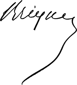 signature de Pierre Briquet