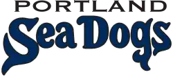 Description de l'image Portland Sea Dogs wordmark 2003.svg.