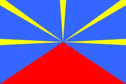Description de l'image Proposed flag of Réunion (VAR).svg.