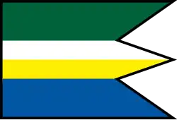 Drapeau de Pusté Čemerné