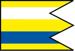 Drapeau de Pusté Pole