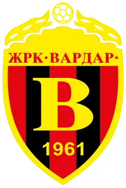 Logo du ŽRK Vardar Skopje