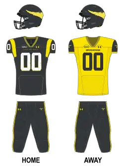 Description de l'image San Antonio Brahmas UFL Uniform (2024).svg.