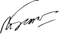 signature de Martin Scorsese