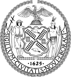 Image illustrative de l'article Sceau de la ville de New York