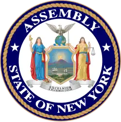 Description de l'image Seal of the New York State Assembly.svg.