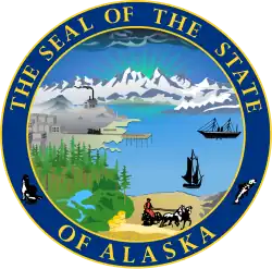Description de l'image Seal of the State of Alaska.svg.