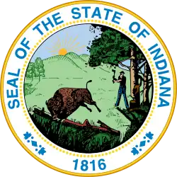Description de l'image Indiana-StateSeal.svg.