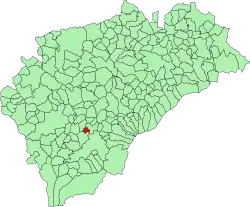 Localisation de Hontanares de Eresma