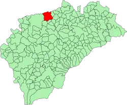 Localisation de Olombrada