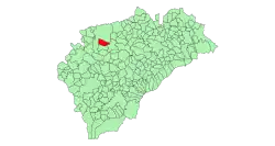 Localisation de Sanchonuño