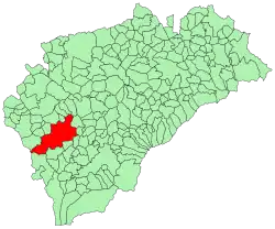 Localisation de Santa María la Real de Nieva