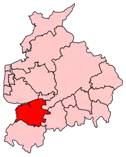 Carte de la circonscription