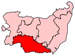 Carte de la circonscription