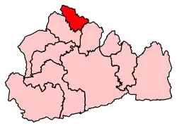 Carte de la circonscription