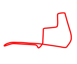 Tracé de la course