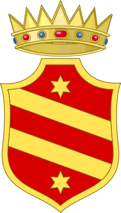 Description de l'image Stemma luciano bonaparte.svg.