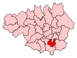 Carte de la circonscription