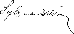 signature de Sulejman Delvina