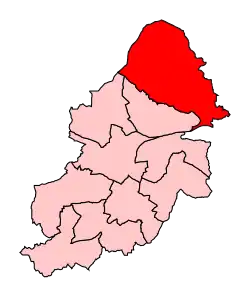 Carte de la circonscription