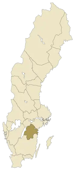 Localisation de Östergötland