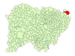 Localisation de Cantalapiedra