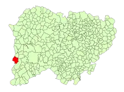 Localisation de Fuentes de Oñoro