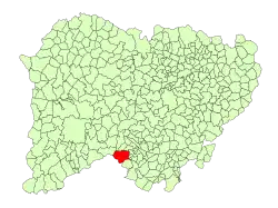 Localisation de La Alberca