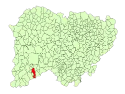 Localisation de Martiago
