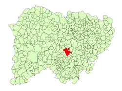 Localisation de Narros de Matalayegua