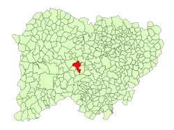 Localisation de San Muñoz