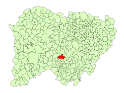 Localisation de Tejeda y Segoyuela