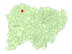 Localisation de Villar de Samaniego