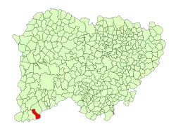 Localisation de Villasrubias