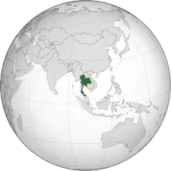Description de l'image Thailand (orthographic projection).svg.