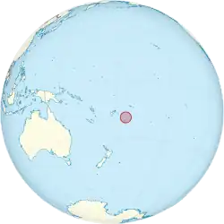 Description de l'image Tonga on the globe (Polynesia centered).svg.