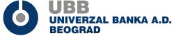 logo de Univerzal banka Beograd