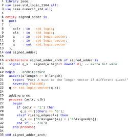 Description de l'image Vhdl signed adder source.svg.