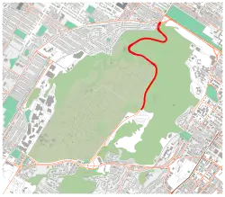 Description de l'image Voie Camillien-Houde.svg.