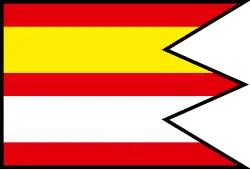 Drapeau de Vyškovce nad Ipľom