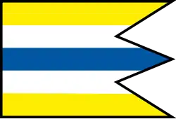 Drapeau de Vyšné Ružbachy