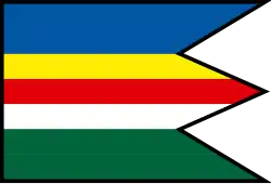 Drapeau de Vysoká nad Kysucou