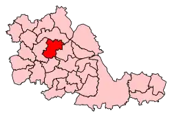 Carte de la circonscription