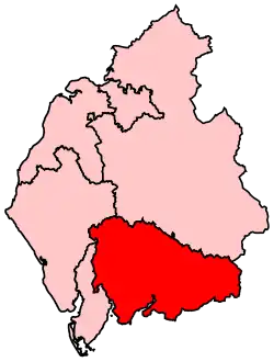 Carte de la circonscription