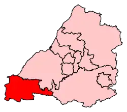 Carte de la circonscription