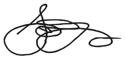 Signature de la personnalité