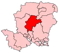 Carte de la circonscription